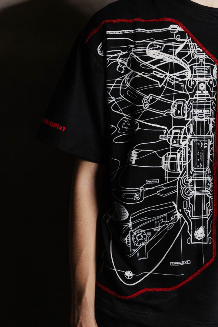 Samurai Oversized T-Shirt - Inspired by Cyberpunk 2077